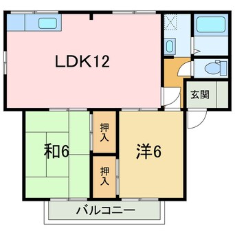 間取図 メゾンパストラル