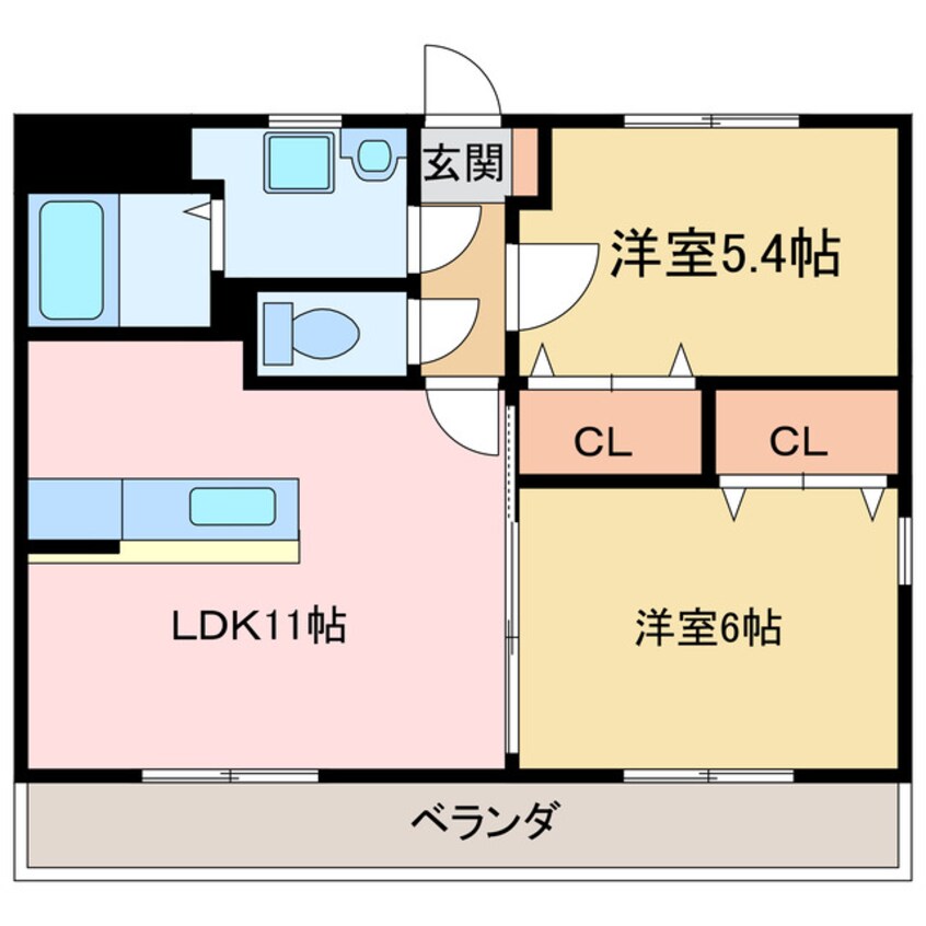 間取図 サンパティーク・1