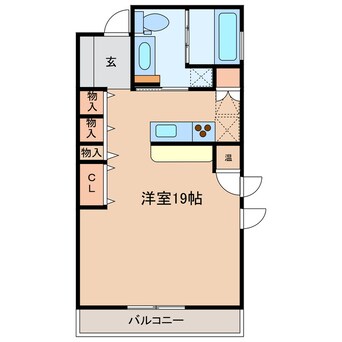 間取図 ザ・グローバル・タワー