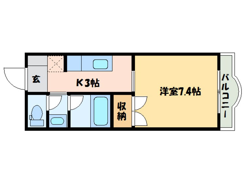 間取図 コンティニュー