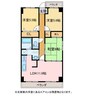 スカール新居浜 3LDKの間取り