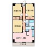 スカール新居浜 3LDKの間取り