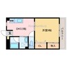 リバーサイド庄内Ⅵ 1DKの間取り