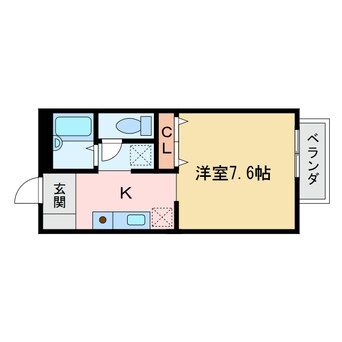 間取図 フォブールＭ