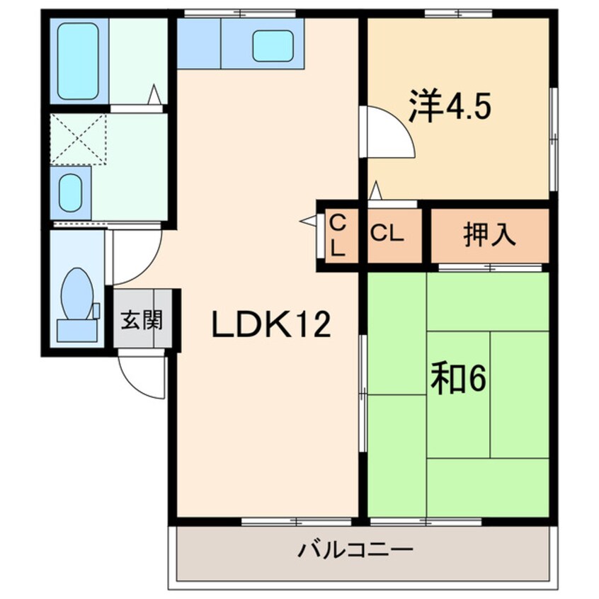 間取図 ケイ・エス・ハイム