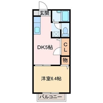 間取図 ディアス住吉