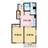 コンフォートＡ 2DKの間取り