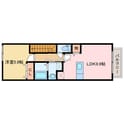 ソレイユ・アミュー北館の間取図