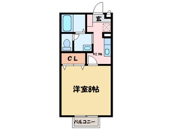 間取図 コーポラスダイクヤ