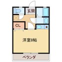 栄光マンションの間取図