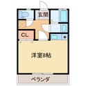 栄光マンションの間取図