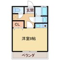 栄光マンションの間取図