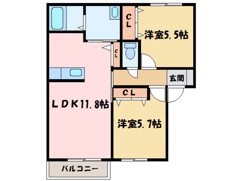 間取図 シャーメゾン国領