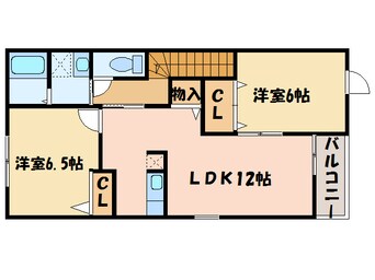 間取図 アルバ・田の上