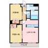 ステラ　ハイム 2LDKの間取り