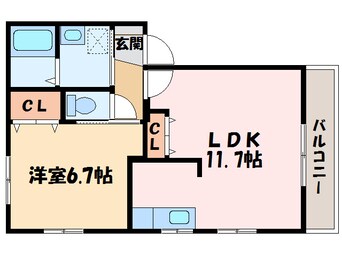 間取図 シャーメゾンさくら