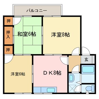 間取図 メゾントレビⅩⅢ