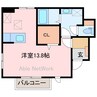 ヴィオラ 1Kの間取り