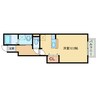 サンシャイン桜木 1Rの間取り