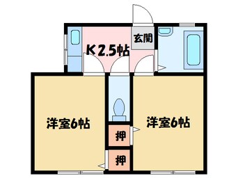 間取図 アーバンハイツ萩生