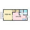 サンパレス庄内　 1DKの間取り