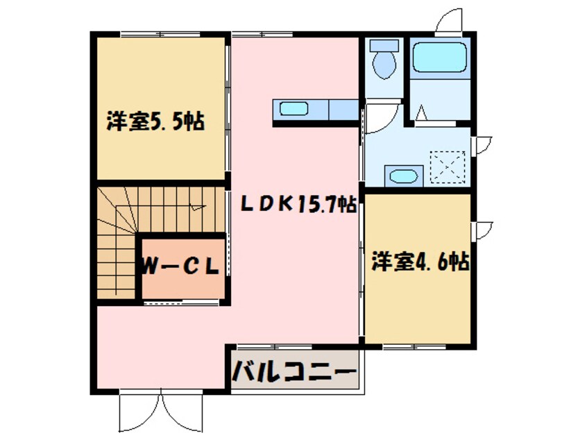 間取図 シャーメゾンlaverie