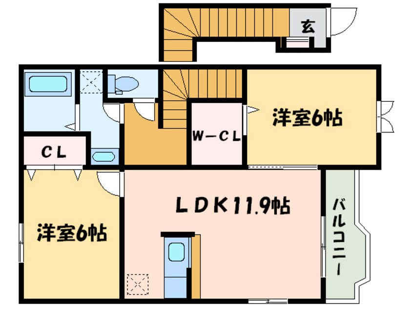 間取図 グランドヒル