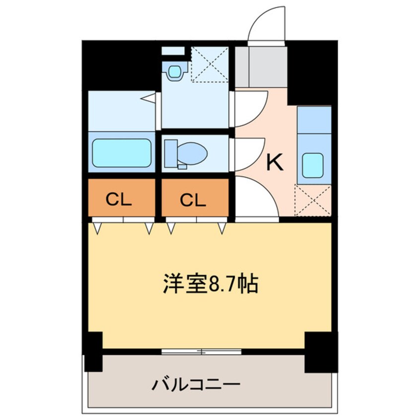 間取図 モンシェモア・Ⅱ