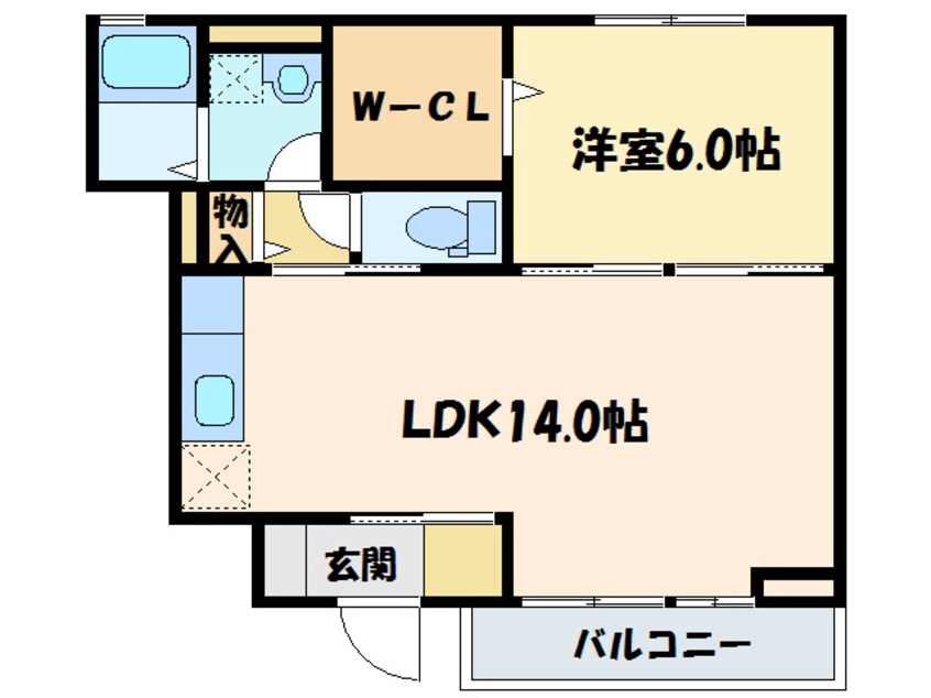 間取図 ヴェルドミール