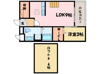 間取図 キャトル・セゾン駅前