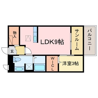 間取図 キャトル・セゾン駅前