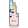 ラウルスＫ 1Kの間取り
