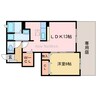 ペニーレインＢ 1LDKの間取り