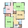 庄内町二丁目6-31貸家 3DKの間取り