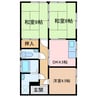 船木2431-4貸家 3DKの間取り
