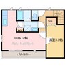 エアリー 1LDKの間取り