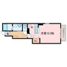 中村ハイツ　ミレ 1Kの間取り