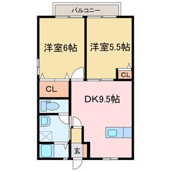 間取図 ル・メルシェ