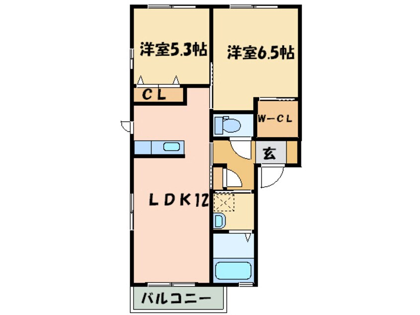 間取図 ファミーユ寿