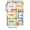 船木1516-2　貸家 3DKの間取り