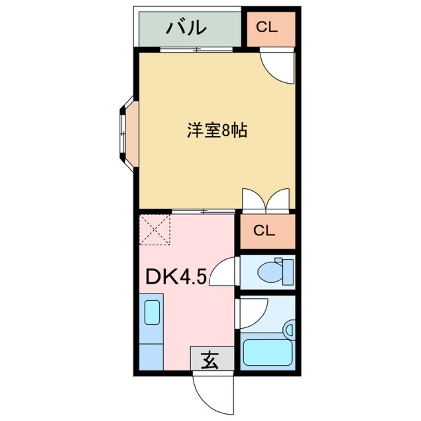 間取図 レジデンス庄内Ⅰ