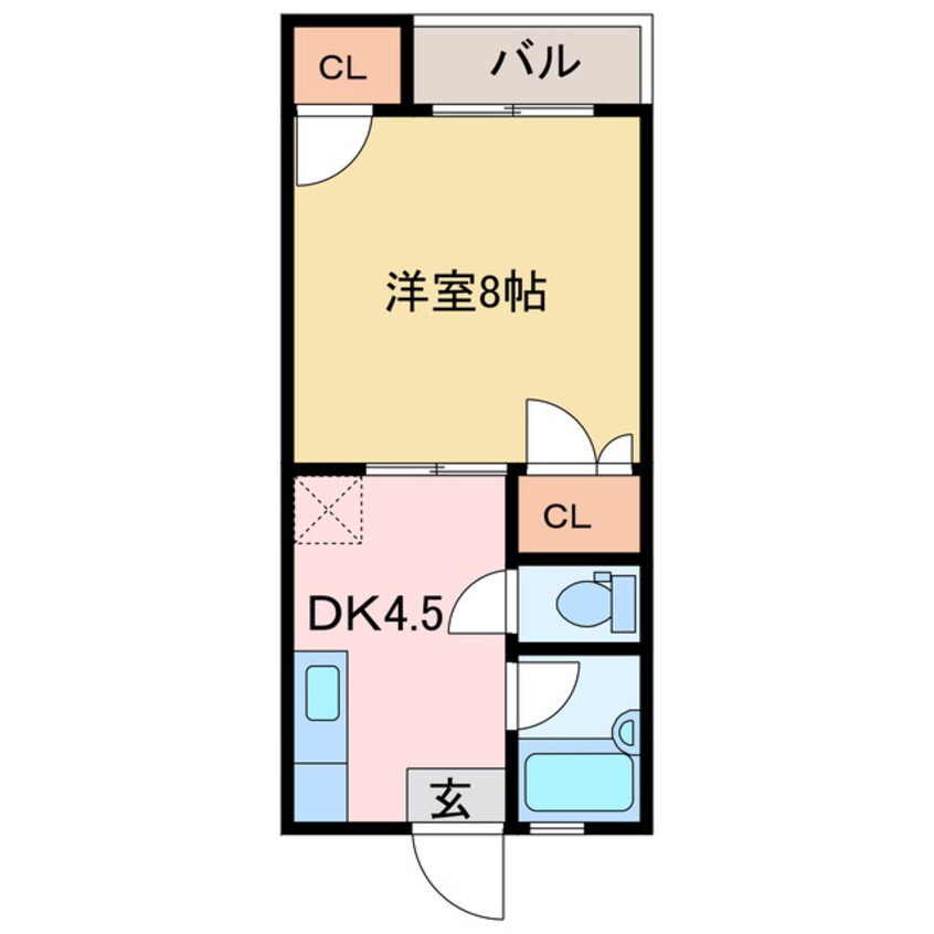 間取図 レジデンス庄内Ⅰ