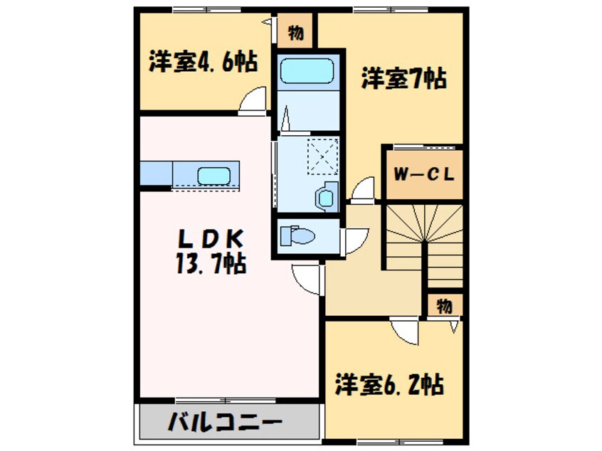 間取図 グランマスト久保田