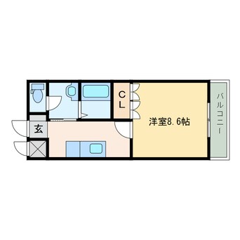 間取図 プランドール萩生