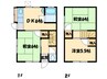 西喜光地町6-23　貸家 3DKの間取り