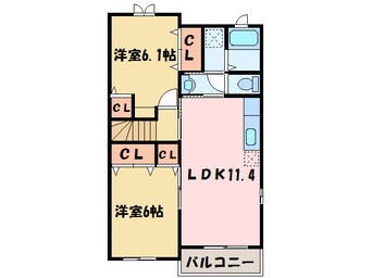 間取図 ベル・ヴィオラＫⅢ