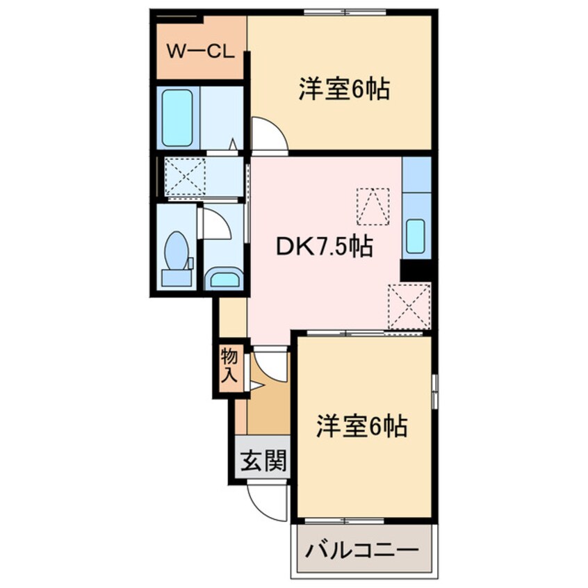 間取図 フェアリーガーデン