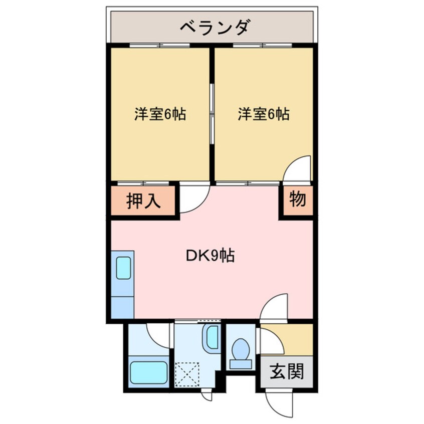 間取図 イーストコート