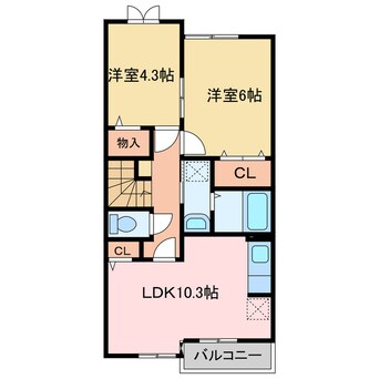 間取図 笑顔館Ⅱ