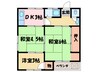 三聖マンション 3DKの間取り